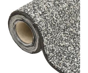 vidaXL Lámina adhesiva para encimeras de piedra, color gris, 400 x 40 cm