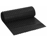 vidaXL Lámina de drenaje con relieve, color , 0,5 x 10 metros, fabricada en HDPE
