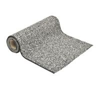 vidaXL Lámina de Piedra Gris 300x40 cm, Revestimiento de Estanque de Piedra, Borde de Estanque de Piedra, Borde de Estanque de Revestimiento de Piedra