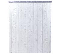 vidaXL Lámina de ventana esmerilada patrón de bambú PVC 45x500 cm