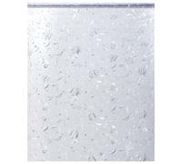 vidaXL Lámina de ventana esmerilada patrón de flor PVC 90x500 cm