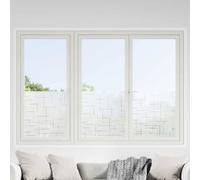 vidaXL Lámina estática para ventanas Estrella esmerilada 45 x 500 cm