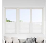 vidaXL Lámina estática para ventanas Rayas esmeriladas 45 x 500 cm