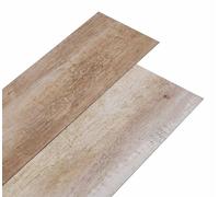 vidaXL: Láminas de suelo autoadhesivas de PVC, diseño de madera lavada, 30,5 x 61 cm