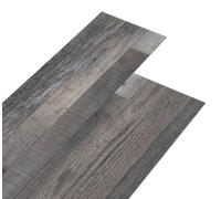 vidaXL: Láminas de suelo autoadhesivas de PVC, estilo madera industrial, 30,5 x 61 cm