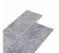 vidaXL Laminas de Suelo de PVC Autoadhesivas Cemento Gris 30,5 x 61 cm