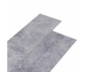vidaXL Laminas de Suelo de PVC Autoadhesivas Cemento Gris 30,5 x 61 cm