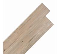 vidaXL Laminas de Suelo de PVC Autoadhesivas Madera de Roble Marrón