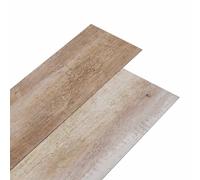 vidaXL Laminas de Suelo de PVC Autoadhesivas Madera Lavada