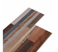 vidaXL Laminas de Suelo de PVC Autoadhesivas Multicolor 30,5 x 61 cm