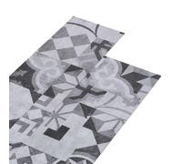 vidaXL Laminas de Suelo de PVC Autoadhesivas Patrón Gris 30,5 x 61 cm