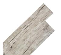 vidaXL Laminas de Suelo de PVC Autoadhesivas Roble Lavado 30,5 x 61 cm