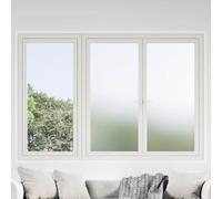 vidaXL Láminas de ventana PVC esmeriladas blanco