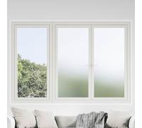 vidaXL Láminas de ventana PVC esmeriladas blanco