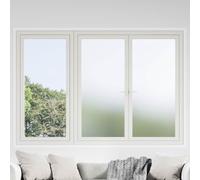 vidaXL Láminas de ventana PVC esmeriladas blanco