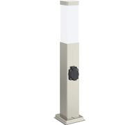 vidaXL Lámpara colgante con boca de salida, 50 cm, acero inoxidable, IP44