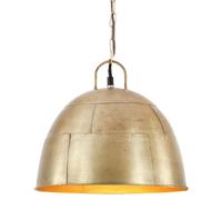 vidaXL Lámpara colgante vintage redonda 25 W latón 31 cm E27