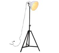 vidaXL Lámpara de pie blanco 25 W E27 61x61x90/150 cm