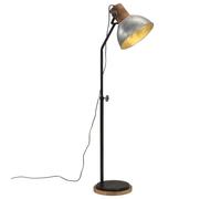 vidaXL Lámpara de escritorio latón vintage 25 W E27 30x30x100-150 cm lámpara Color Latón, Blanco, Multicolor y mas