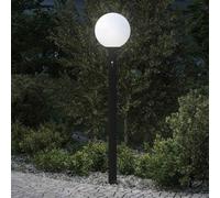 vidaXL Lámpara de poste con sensor, 120 cm, color , IP44