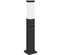 vidaXL Lámpara de poste con sensor, 50 cm, color , IP44