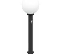 vidaXL Lámpara de poste con sensor, 80 cm, color , IP44