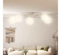 vidaXL Lámpara de techo con pantallas de alambre 5 bombillas LED G9