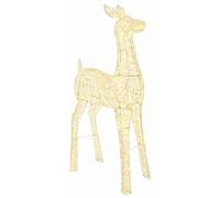 vidaXL Lámpara decorativa navideña con motivos de ciervo y luces LED, modelo LOVIISA, con 900 LEDs