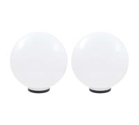 vidaXL Lámpara Jardín Esférica Bola LED 50 cm Luces de Exterior Patio Terraza Cantidad 1 unidad, 2 unidades