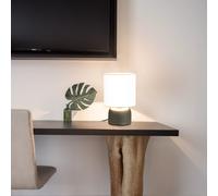 vidaXL Lámparas de mesa táctiles 2 unidades blanco E14