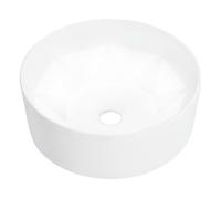 vidaXL Lavabo 36x14 cm cerámica blanco