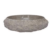 vidaXL Lavabo 40x12 cm Mármol Piedra Natural Sanitario Baño Aseo Casa Color Gris, Crema, Negro y mas