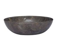 vidaXL Lavabo 40x12 cm Mármol Piedra Natural Sanitario Baño Aseo Casa Color Negro, Gris, Crema y mas