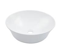 vidaXL Lavabo para baño 41x12,5 cm cerámica blanca