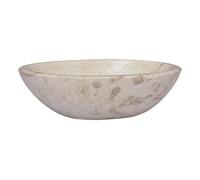 vidaXL Lavabo de mármol 53x40x15 cm – Lavamanos para baño, cuenca – Negro, Crema, Gris y más