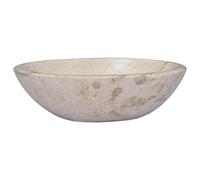 vidaXL Lavabo de mármol 53x40x15 cm – Lavamanos para baño, cuenca – Negro, Crema, Gris y más