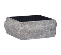 vidaXL Lavabo Mármol 30x30x13 cm Lavamanos Inodoro Baño Cuenca Fregadero Color Gris, Negro, Crema y mas