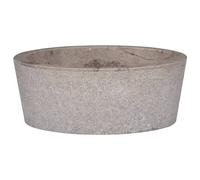 vidaXL Lavabo Mármol Ø40x15 cm Lavamanos Inodoro Baño Cuenca Fregadero Color Crema, Gris, Negro y mas