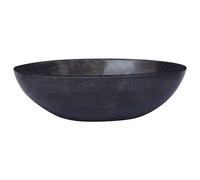 vidaXL Lavabo de mármol negro 53x40x15 cm