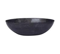 vidaXL Lavabo de mármol negro 53x40x15 cm