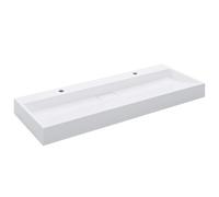 vidaXL Lavabo Resina Mineral/Mármol Blanco Sanitario Baño Grifo Dimensiones 59.3 x 35.1 x 10.7 cm, 50 x 38 x 13 cm, 60 x 38 x 11 cm y mas