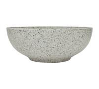 vidaXL Lavabo sobre encimera redondo cerámica Φ41x14 cm Gris Claro