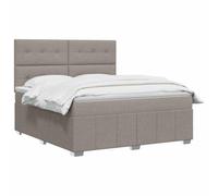 vidaXL LED Boxspringbed met Matras - Topo, 140 x 200 cm