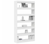 vidaXL Librería 100x30x198 cm Madera de ingeniería Rectangular Independiente Oficina y hogar