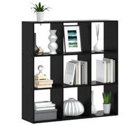 vidaXL Librería 102 x 29 x 103,5 cm Madera de ingeniería Roble Negro