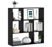 vidaXL Librería 102 x 29 x 103,5 cm Madera de ingeniería Roble Negro