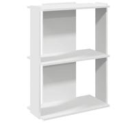 vidaXL Librería 3 niveles madera de ingeniería blanca 60x30x80 cm