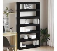vidaXL Librería 6 niveles 100 x 30 x 198 cm Madera de ingeniería