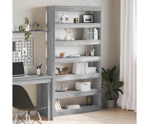 vidaXL Librería 6 niveles 100 x 30 x 198 cm Madera de ingeniería