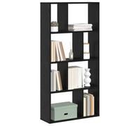 vidaXL Librería Roble negro 72×20×102,5 cm Madera de ingeniería – Moderno, Estantería independiente